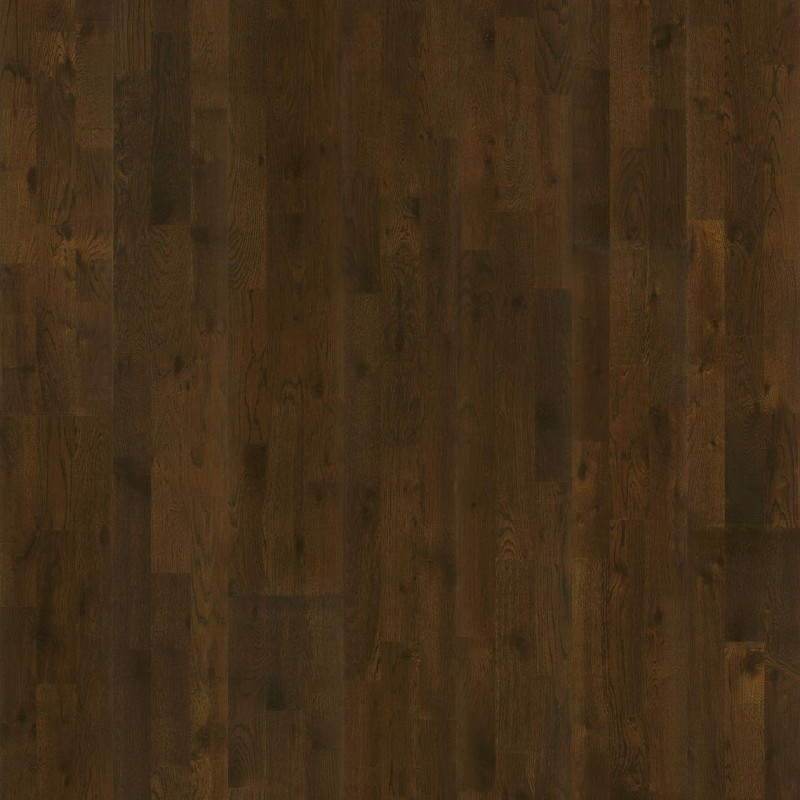 Паркетная доска дуб Брауни 3-х пол.,Кантри,мат.лак, браш темно-коричн. 2.91кв.м 2423x200x15